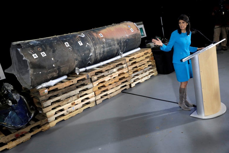 U.S. Ambassador to the United Nations Nikki Haley